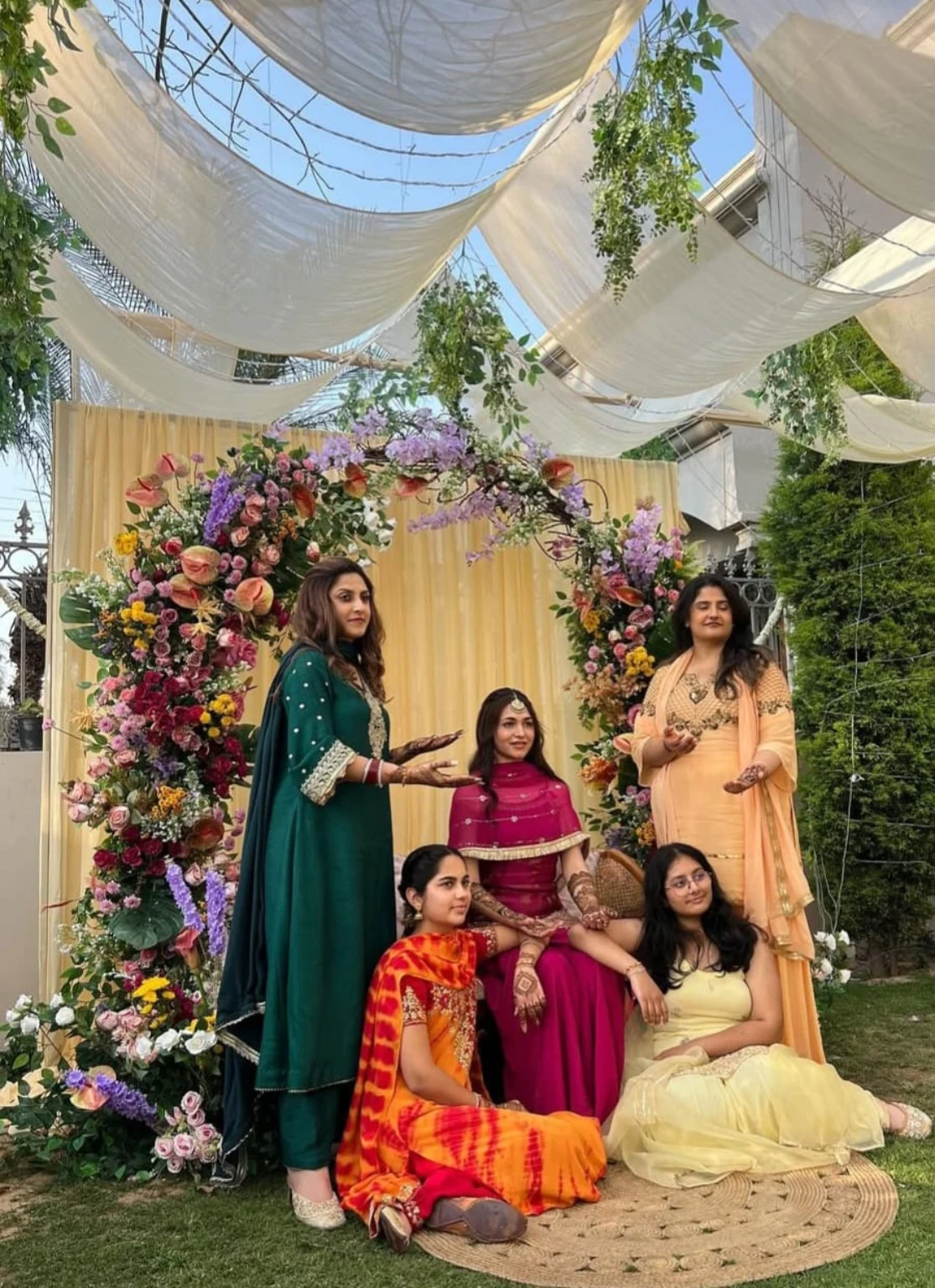 Group celebration photograph