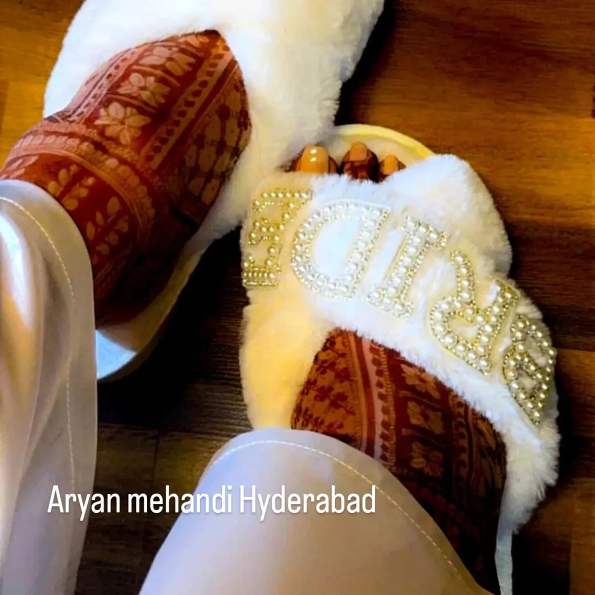 Bridal mehndi design from Aryan Mehndi Arts gallery, photo 54
