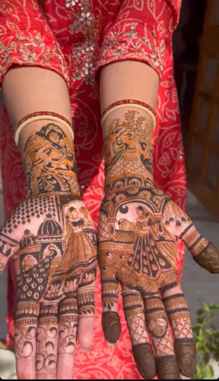 Bridal mehndi design from Aryan Mehndi Arts gallery, photo 57